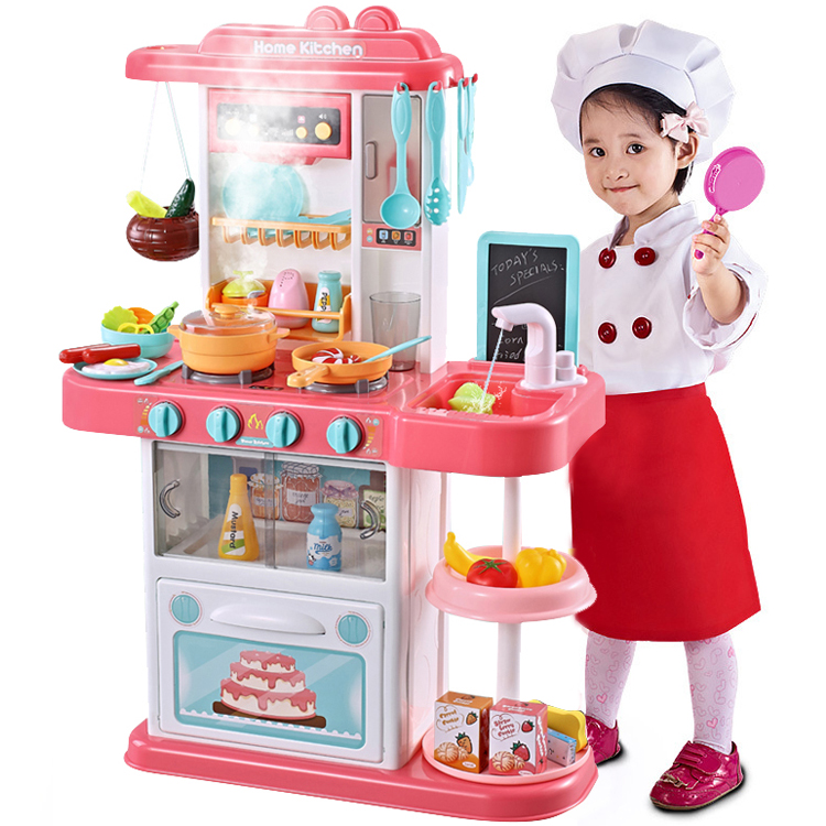 Happy China Import Toys Miniature Cooking Set Spray Toys Child Kitchen Toys 
